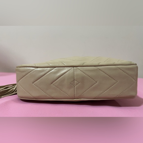 Chanel Lambskin Diamond CC Tassel Camera Bag - Picture 5 of 16